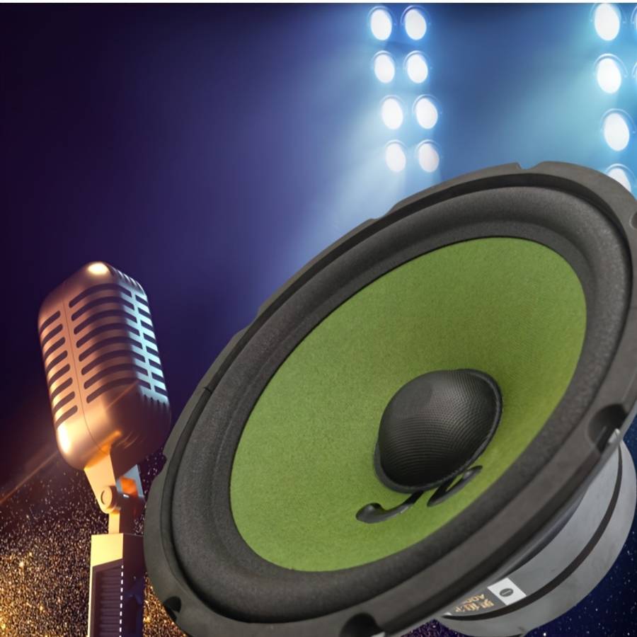 Speaker Items 10 Inches   Green High End Paper Cone   140Mm Double Magnetic Steel   200W