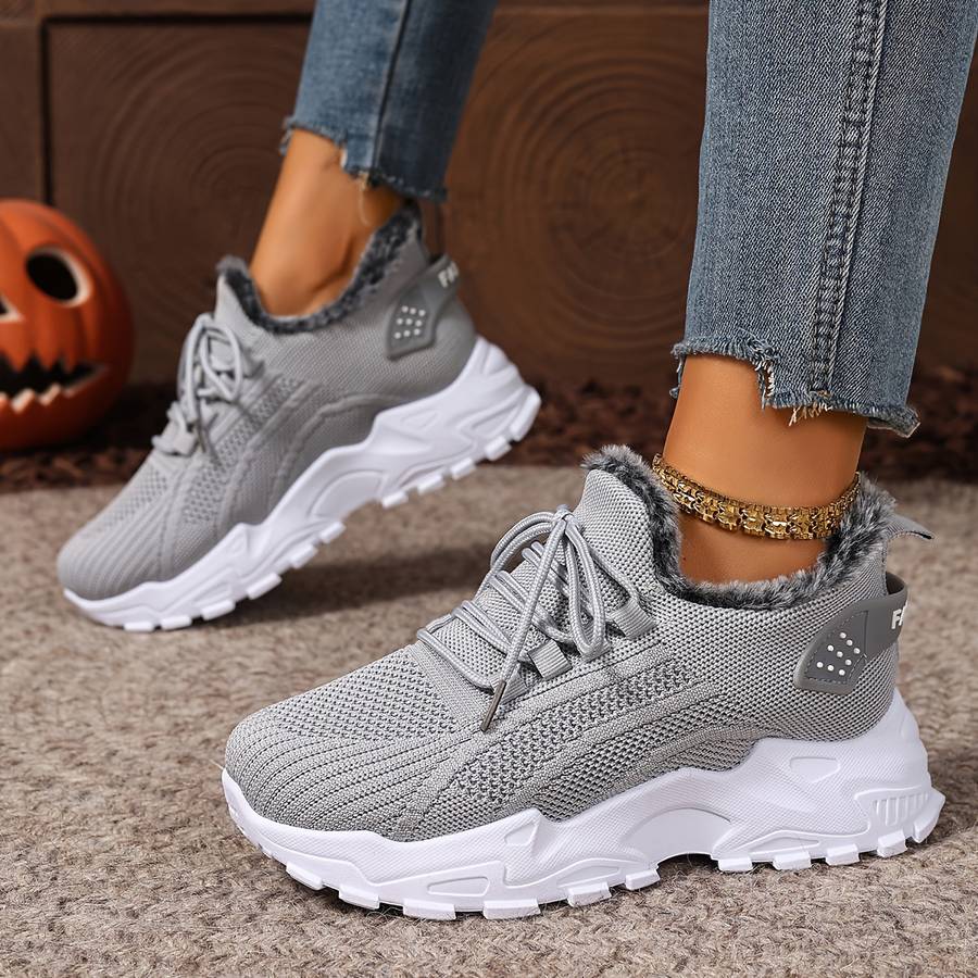 Women S Sneakers Color Grey Sizeuk 5.5