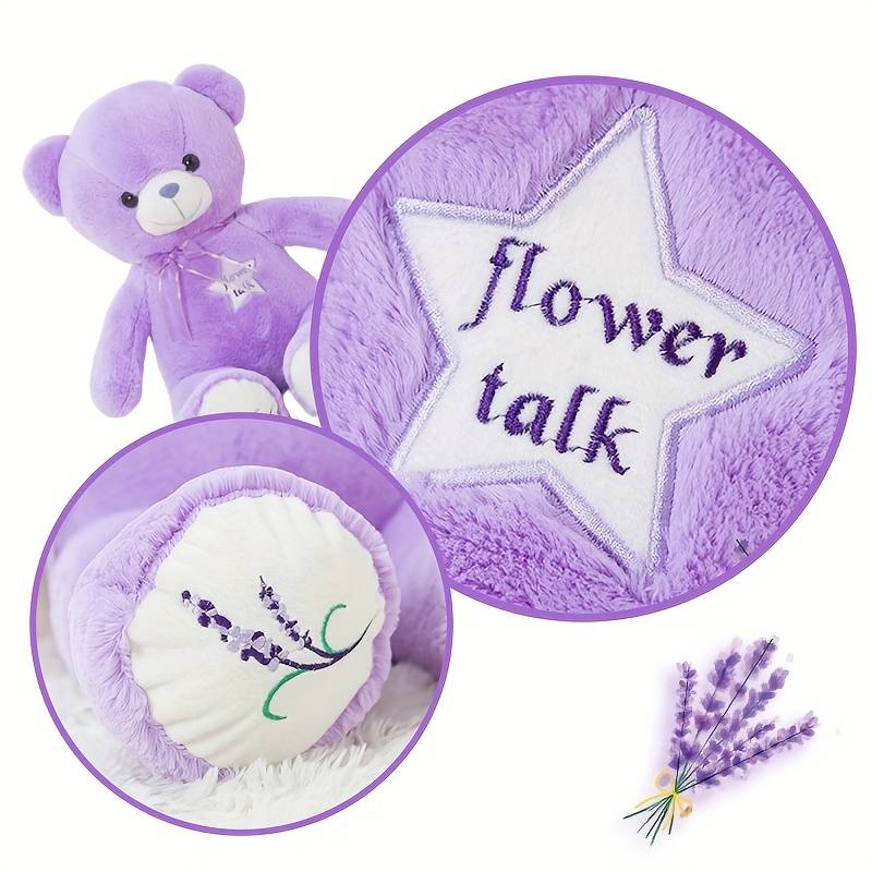 Toy Doll Quantity 1 Purple Bear