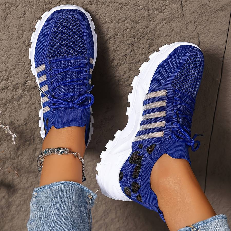 Women S Sneakers Color Vibrant Blue Sizeuk 7