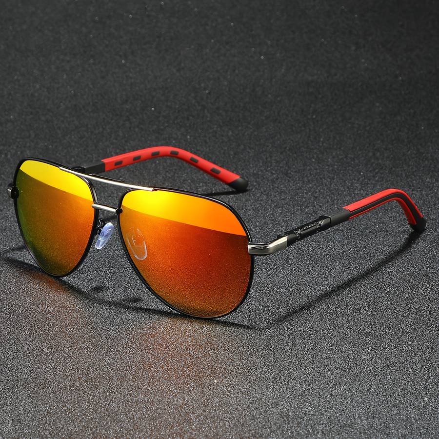 Cycling Glasses Color Red