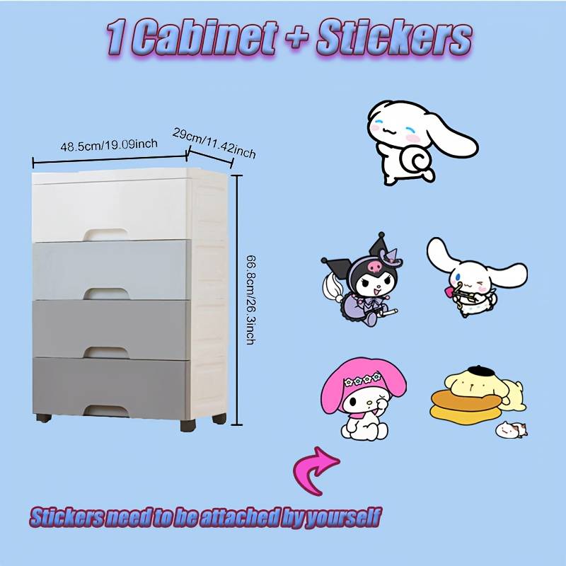 Storage And Organizationcolor Macaron Color Model 4Th Floor