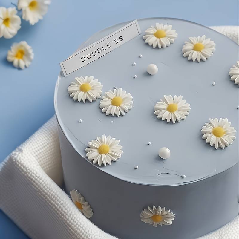 Suitable For Baking Molds Model 1 Pack Of Multiple Small Daisy Silicone Molds