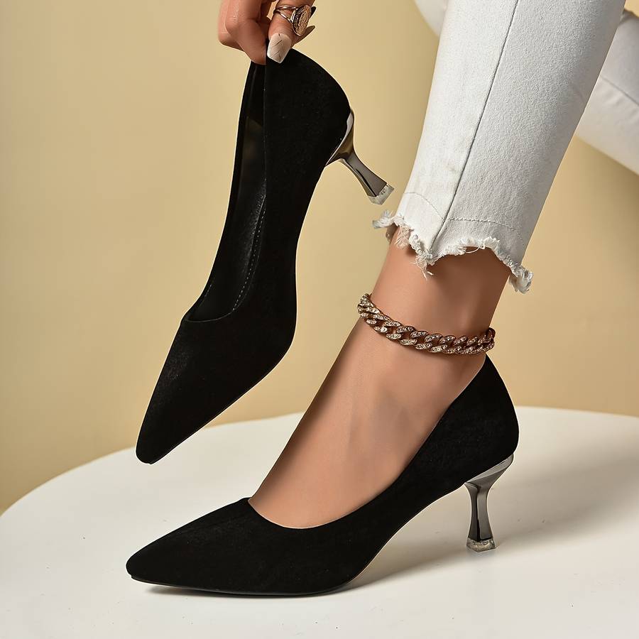 Women S High Heels Color Black Sizeuk 2.5