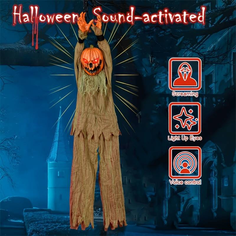 Halloween Decorations Style Pumpkin Head