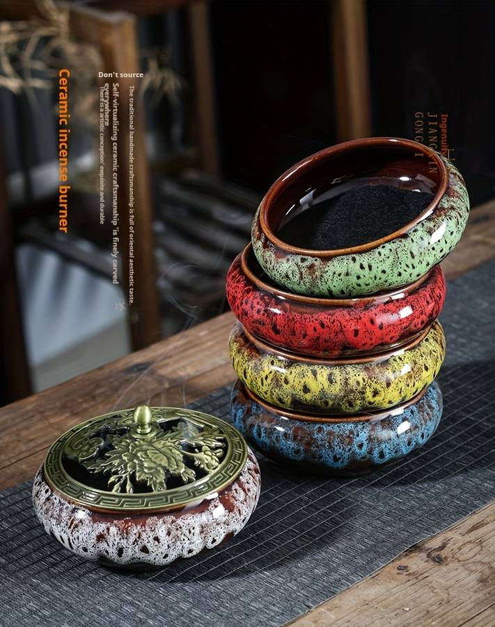 Incense Burner Items  Kiln Green