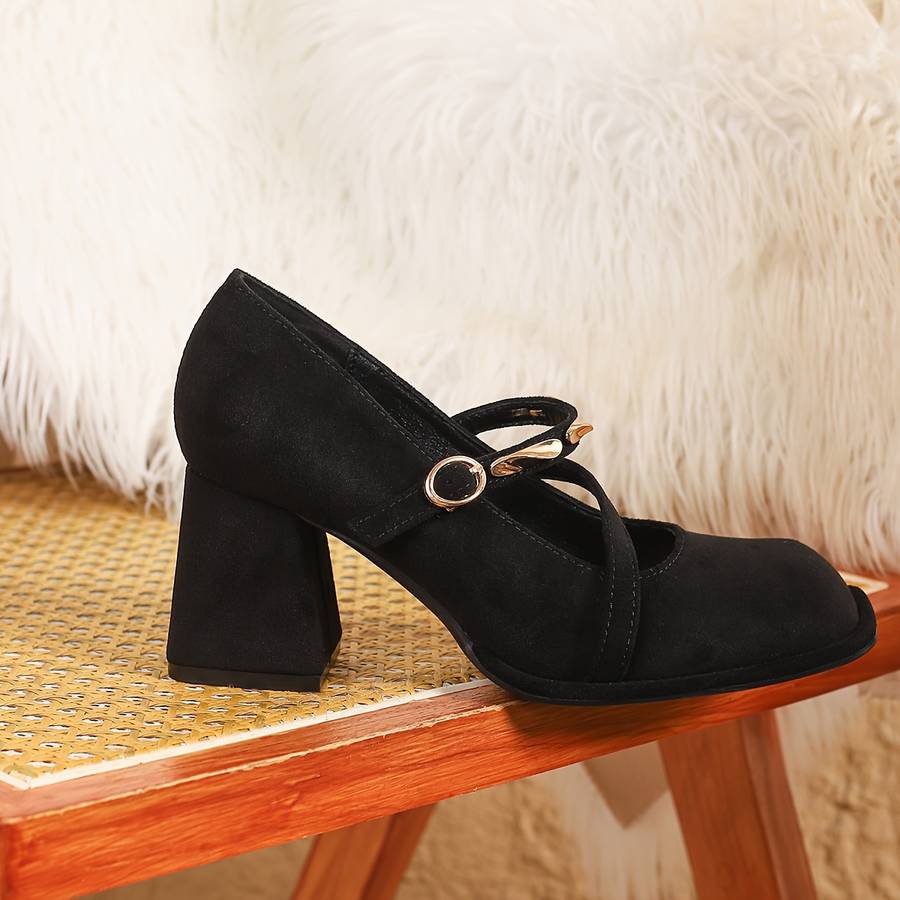 Women S High Heels Color Black Sizeuk 6