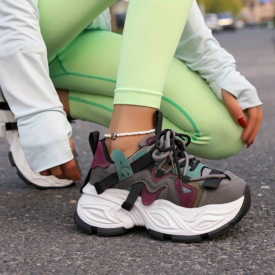 Women S Sneakers Color Green Sizeuk 2.5