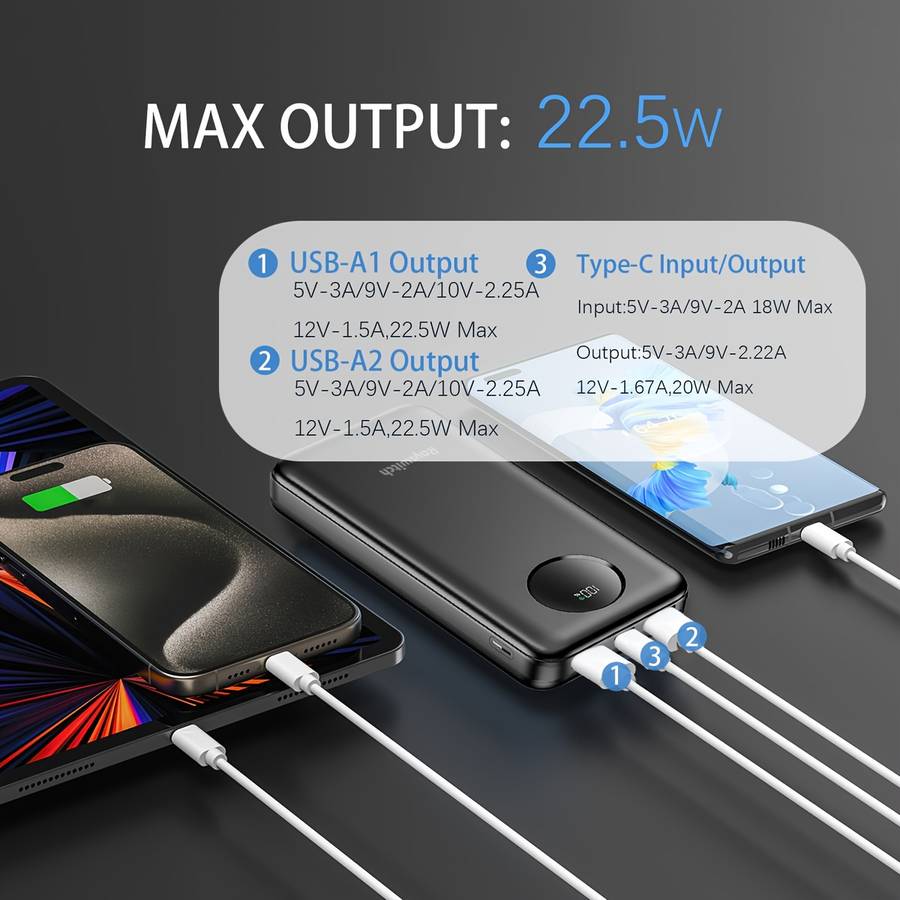 Power Bank Color Black