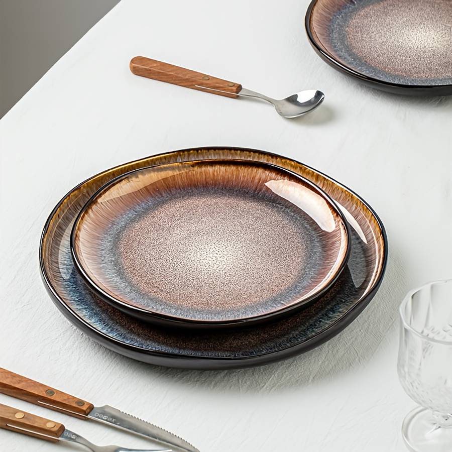 Bowl Color Yunmeng Flame12Piece Set