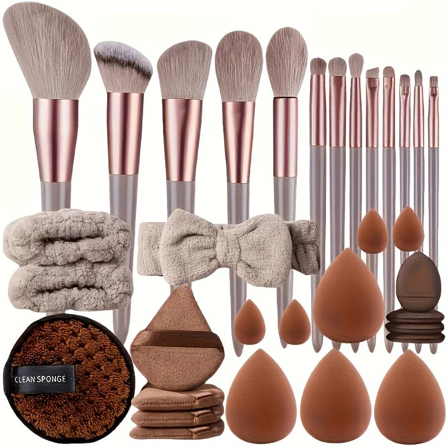 Makeup Brush Set Style Advanced Quantity13Pcs   Storage Bag