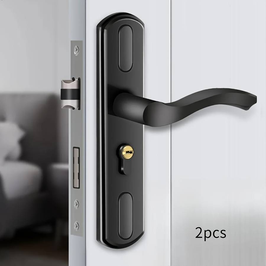 Lock Color E Type Two Handles Without Lock Cylinder Lock Body