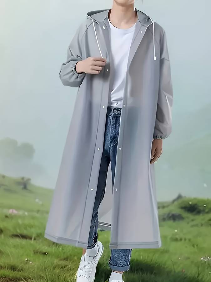 Raincoat Grey Size Onesize