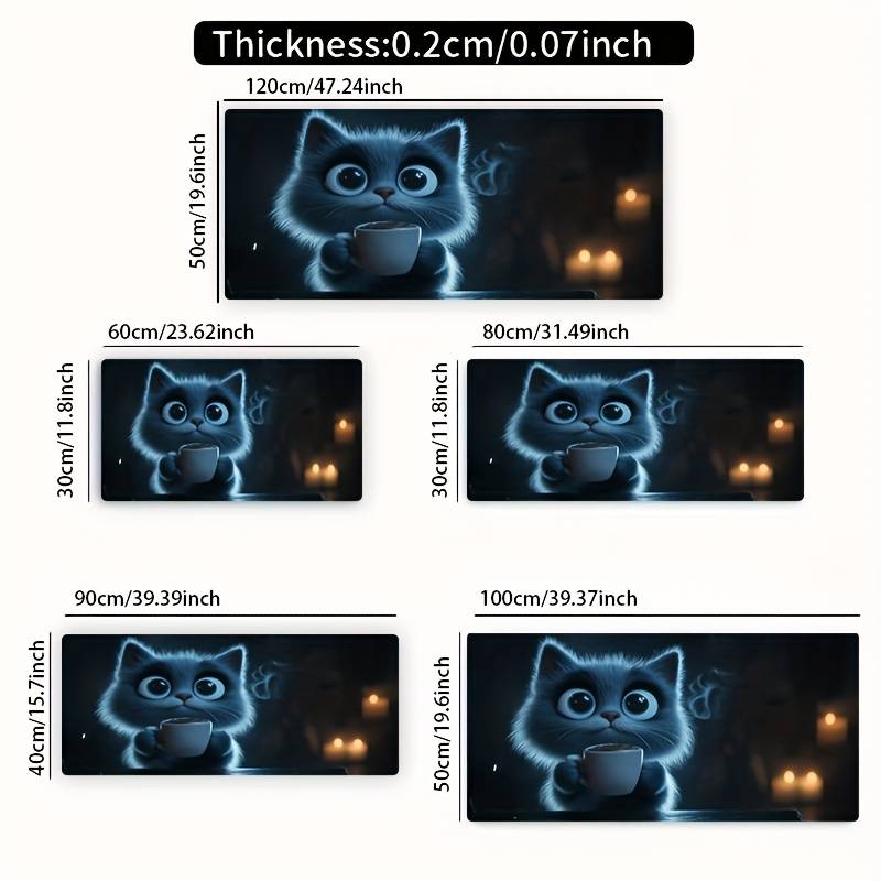 Mouse Pad Size 30X80Cm