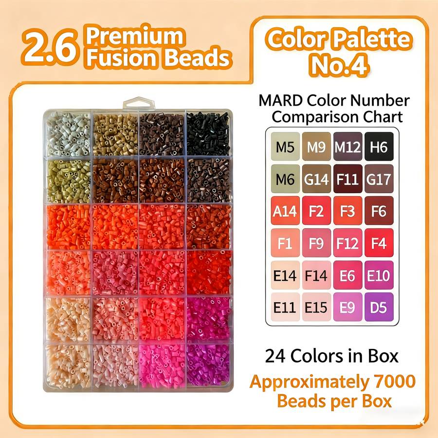 Perler Bead Set 2.6Mm No.2 Color