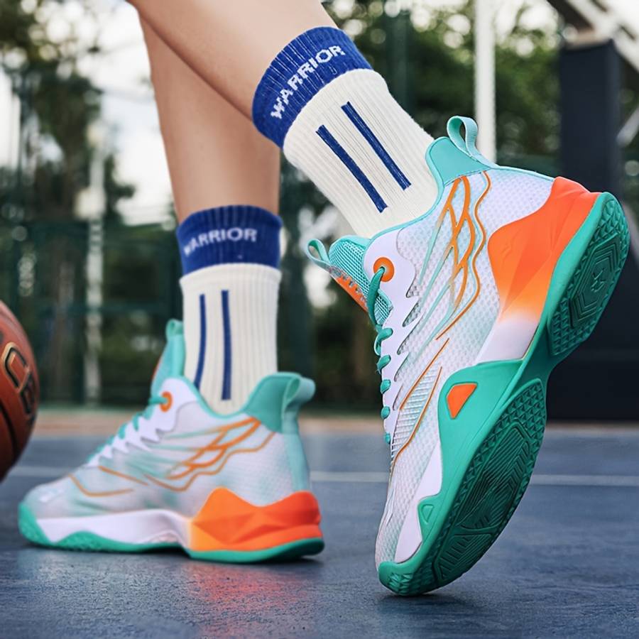 Basketball Shoes Color 8611 White Moon Sizeuk 8.5
