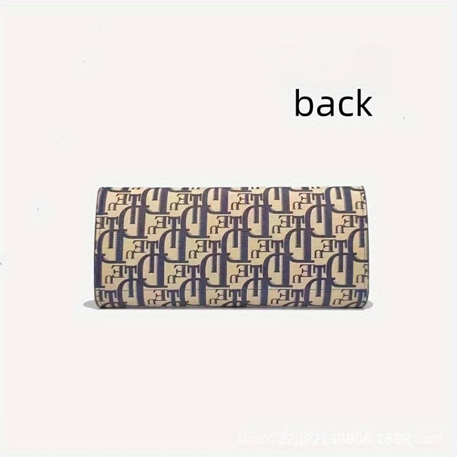 Women'S Soft Face Wallet Card Storage Bag Mobile Phone Bag Handbag Pu Long Wallet