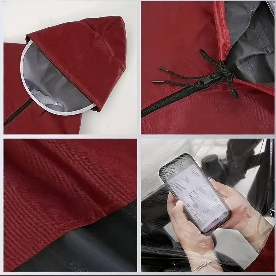Raincoat Rose Red Size Onesize
