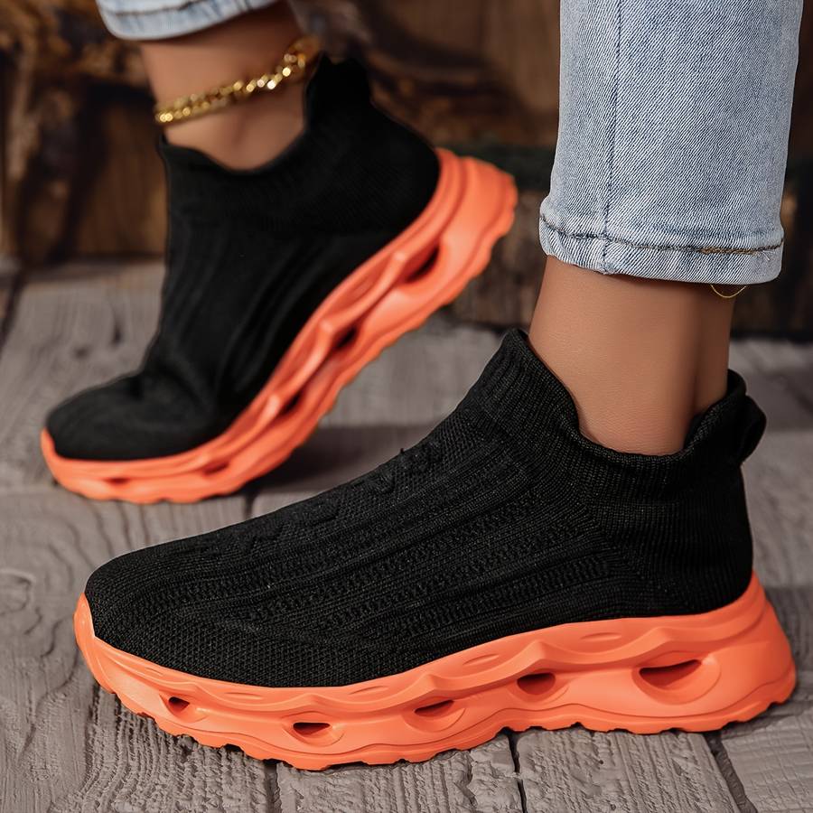 Women S Sneakers Color Black And Yellow Sizeuk 3.5