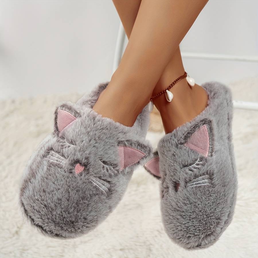 Cotton Slippers Color Tawny Sizeuk 3.5-4