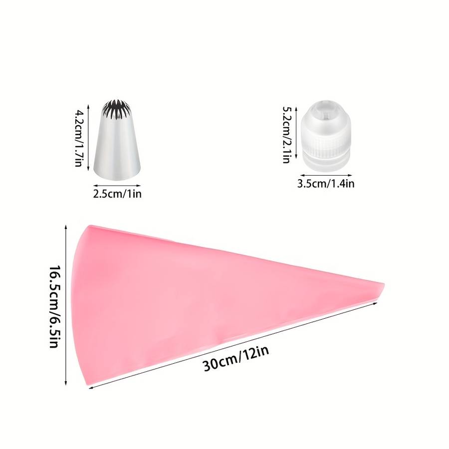 Professional Cake Decorating Head Color Pink 20