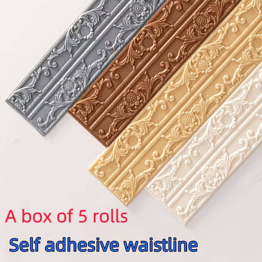 Skirting Board Silvery Gray Size 230Cm*12Cm90.55In*4.72In