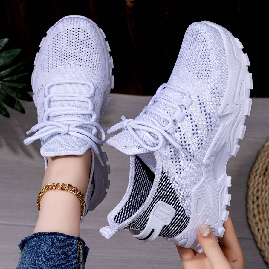 Women S Sneakers Color White And Grey Sizeuk 6.5