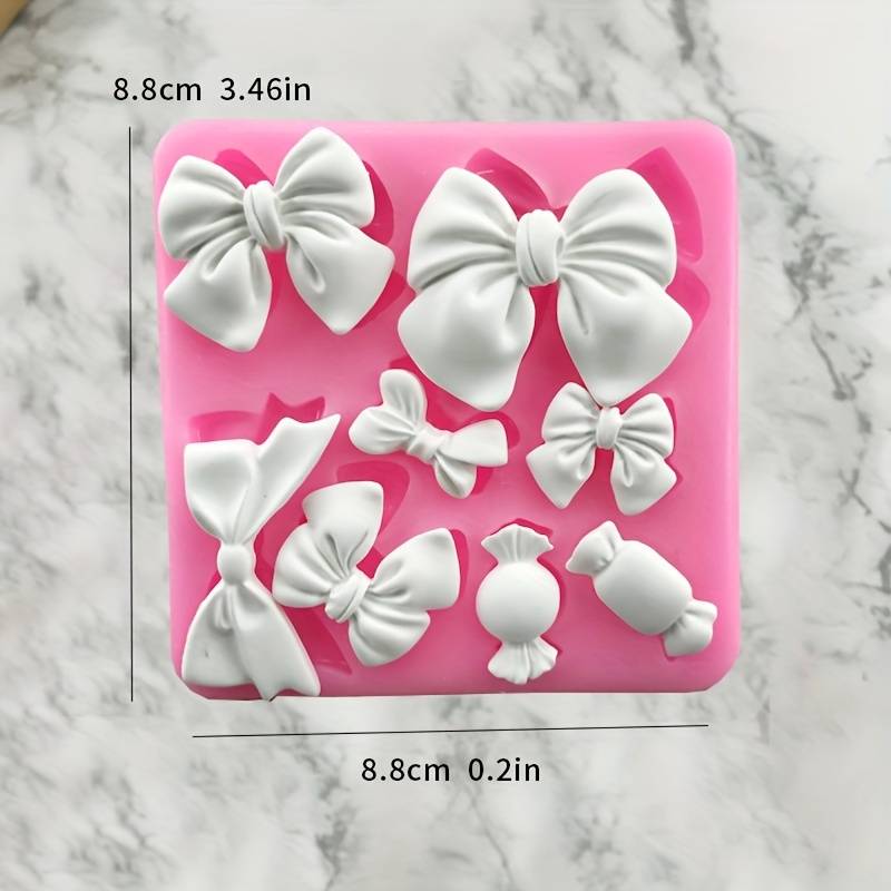 Suitable For Baking Molds Items Bow Fondant Chocolate