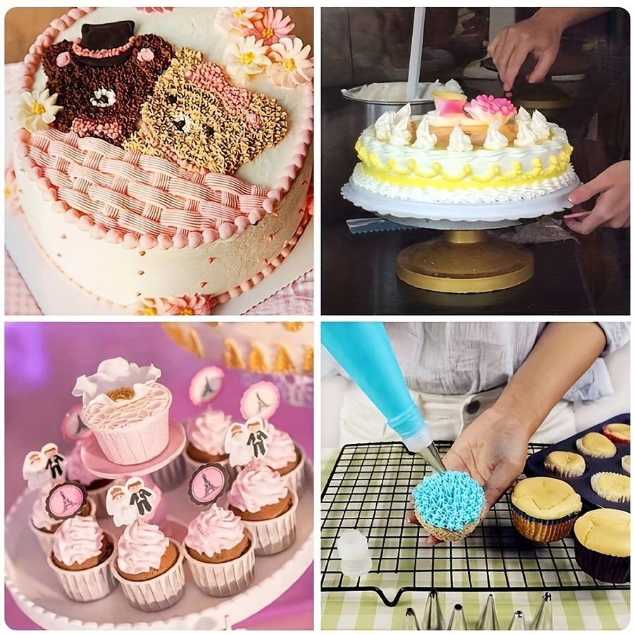 Professional Cake Decorating Head Style Random Style Quantity 10Pcs