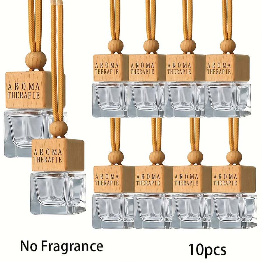 Car  Fragrance  Refill  Bottle Color Beige Rope 5Pcs