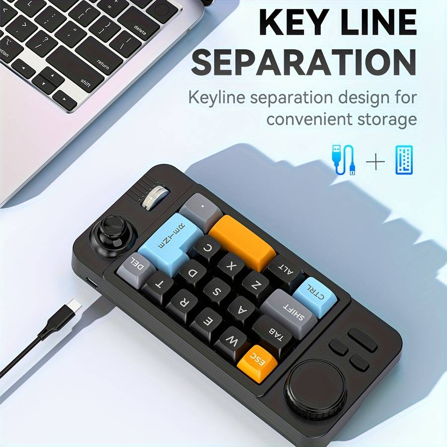 JOMAA Programmable Wired Gaming Keyboard