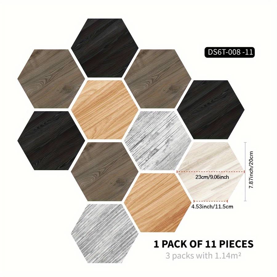 Self Adhesive Floor Stickers E 23.01X19.99Cm