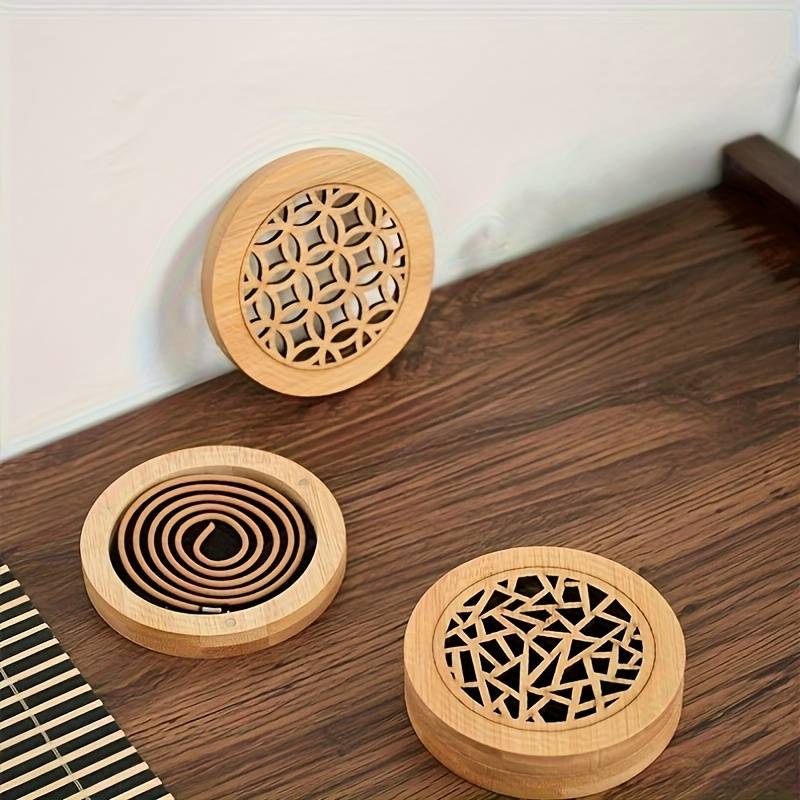Incense Burner Color  1 Piece   Round Coin