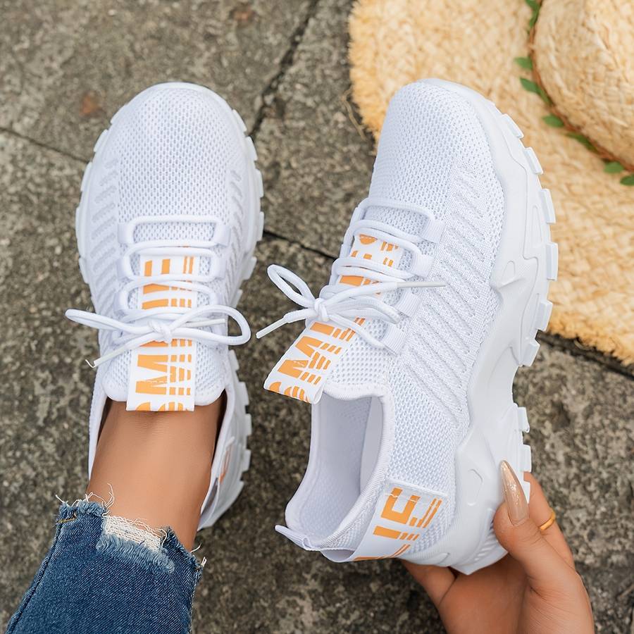 Women S Sneakers Color Yellow Sizeuk 4