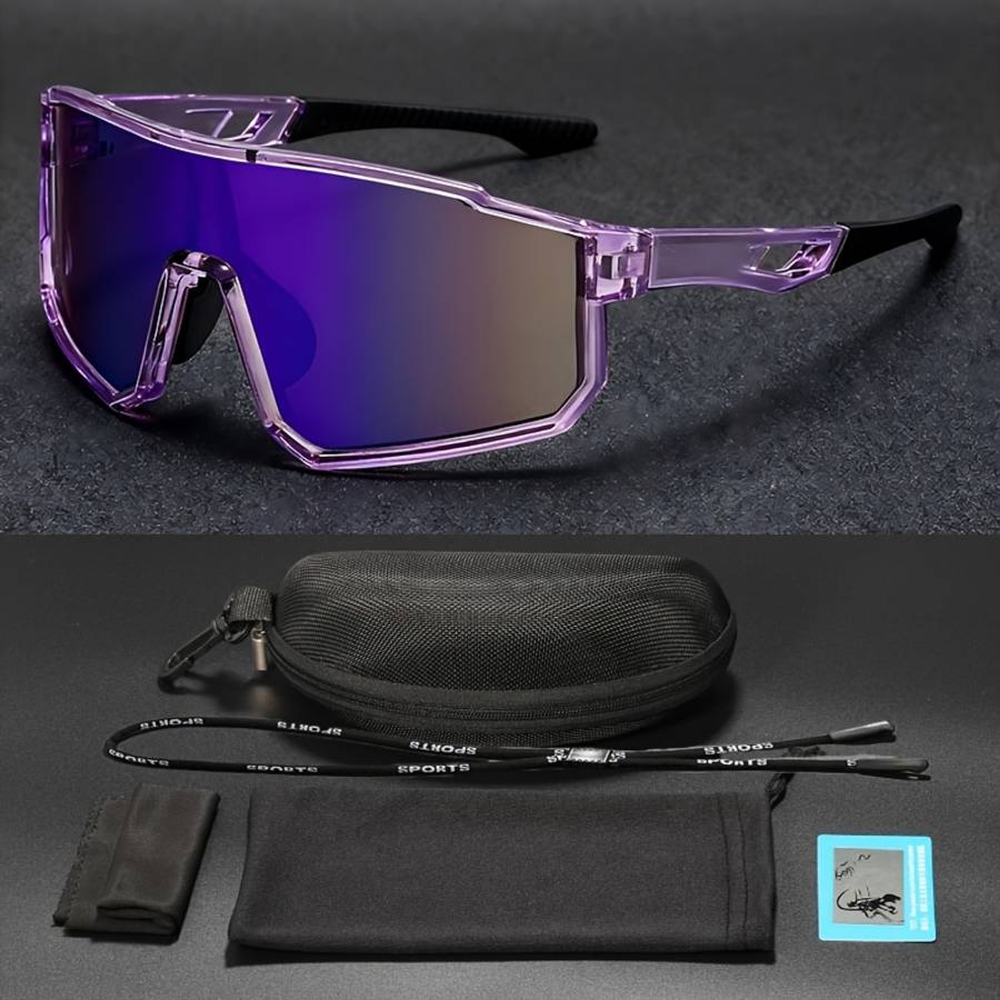 Cycling Glasses Color Blue