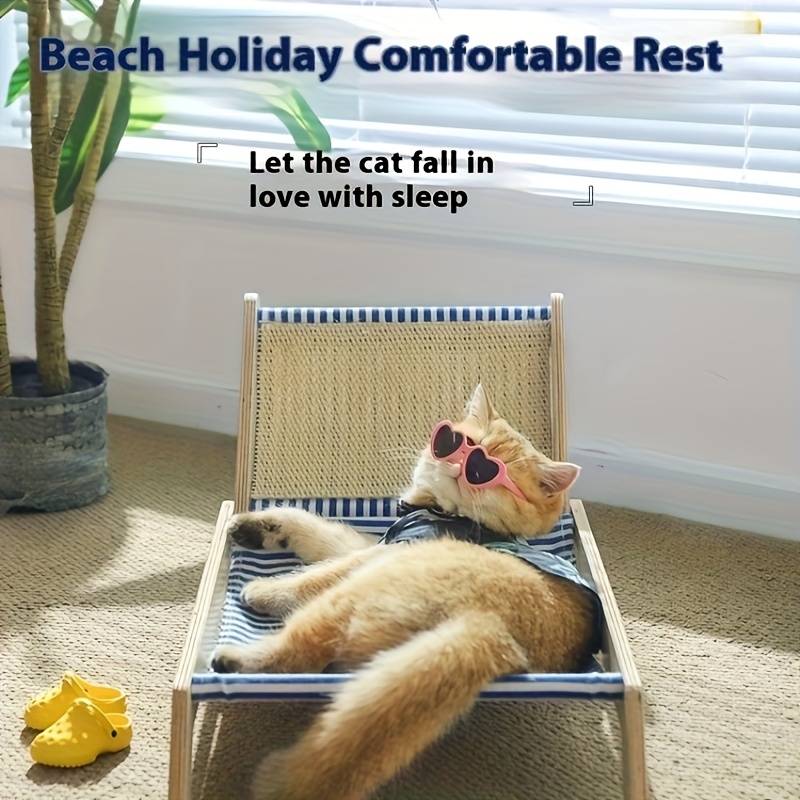 Pet Supplies Color Beach Lounger Cat Scratching Board