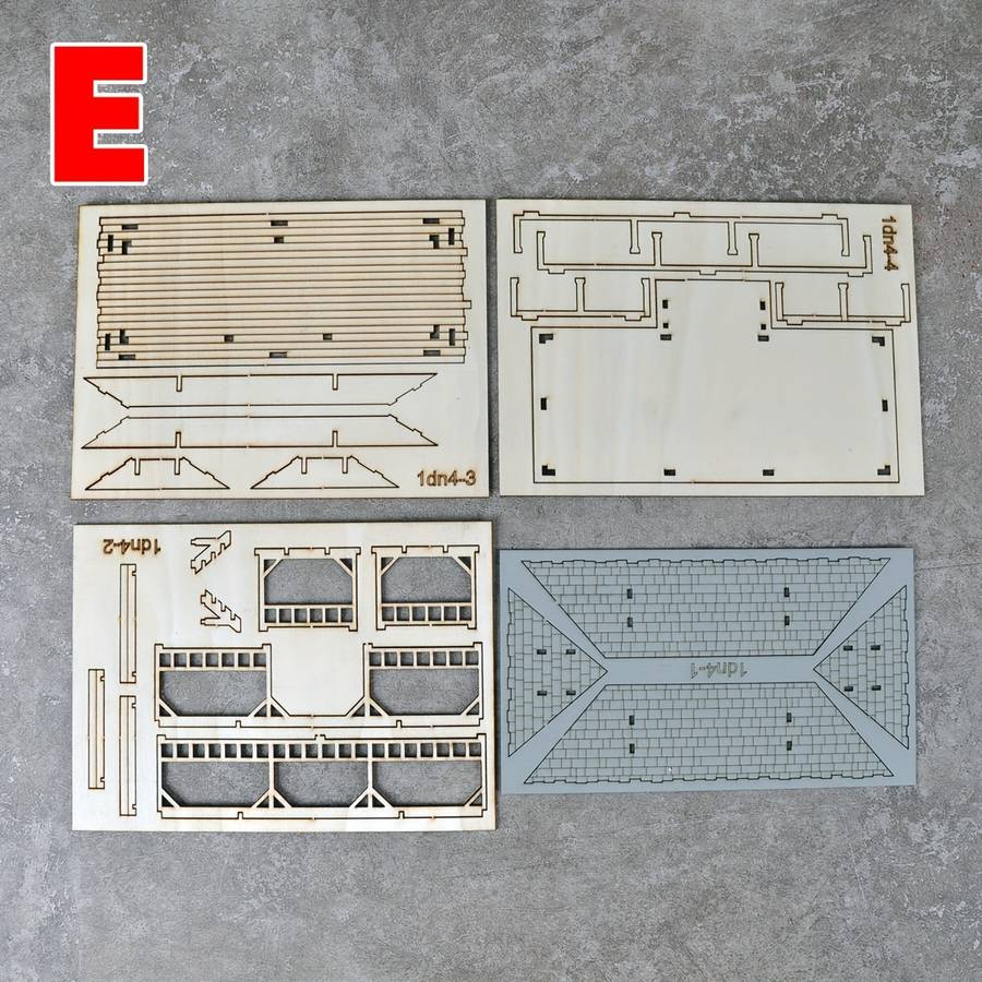 Building Toy Architectural Model Toy Set Model Type D