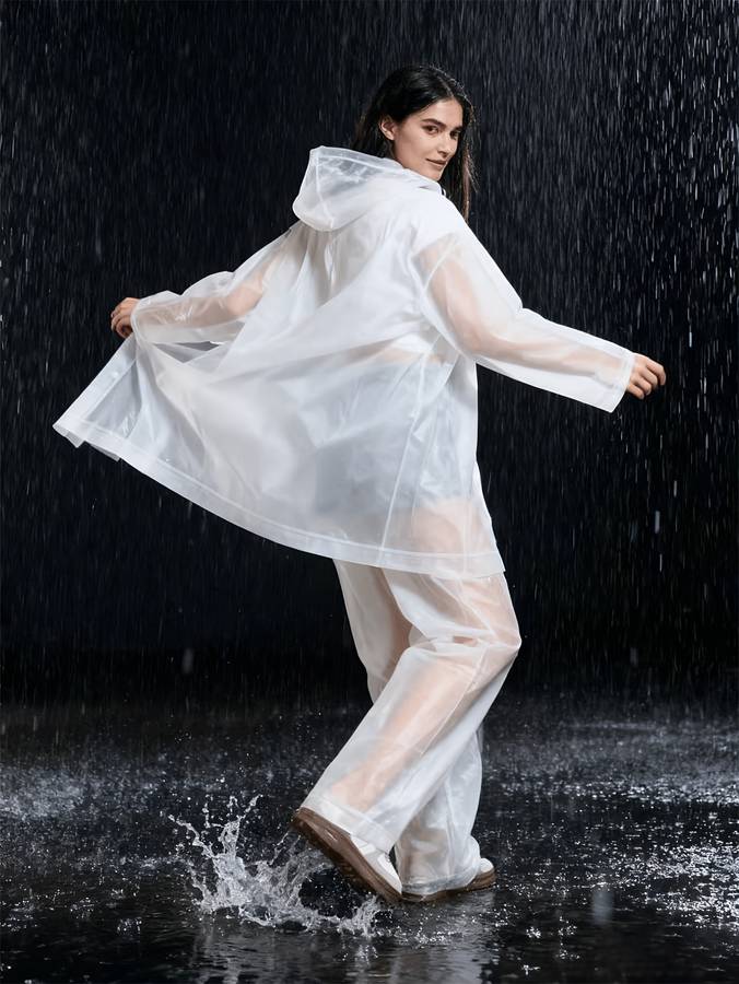 Raincoat Black Size Asian Onesize
