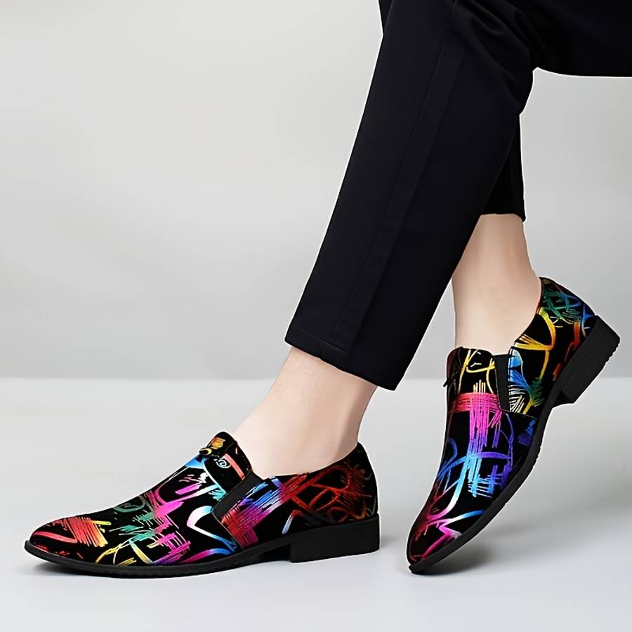 Mens Leather Shoes Color Figure 1 Sizeuk 4