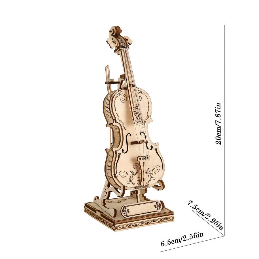 3D Puzzle Musical Instrument Model Model Mpt025