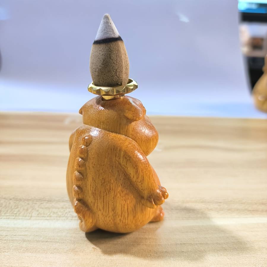 Incense Burner Color  Wooden Bear Backflow Incense Burner
