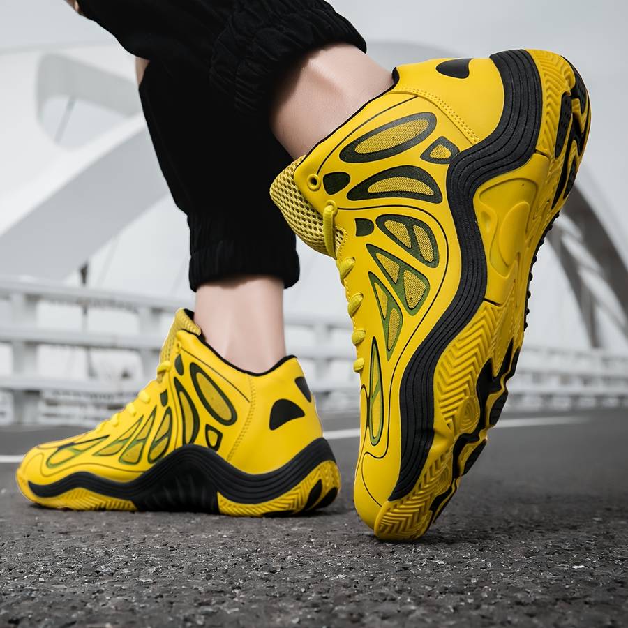 Basketball Shoes Color Yellow Sizeuk 8.5