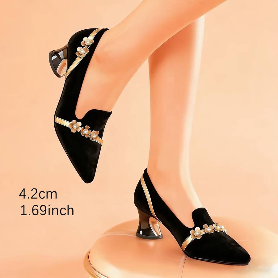 Women S High Heels Color Black Sizeuk 8
