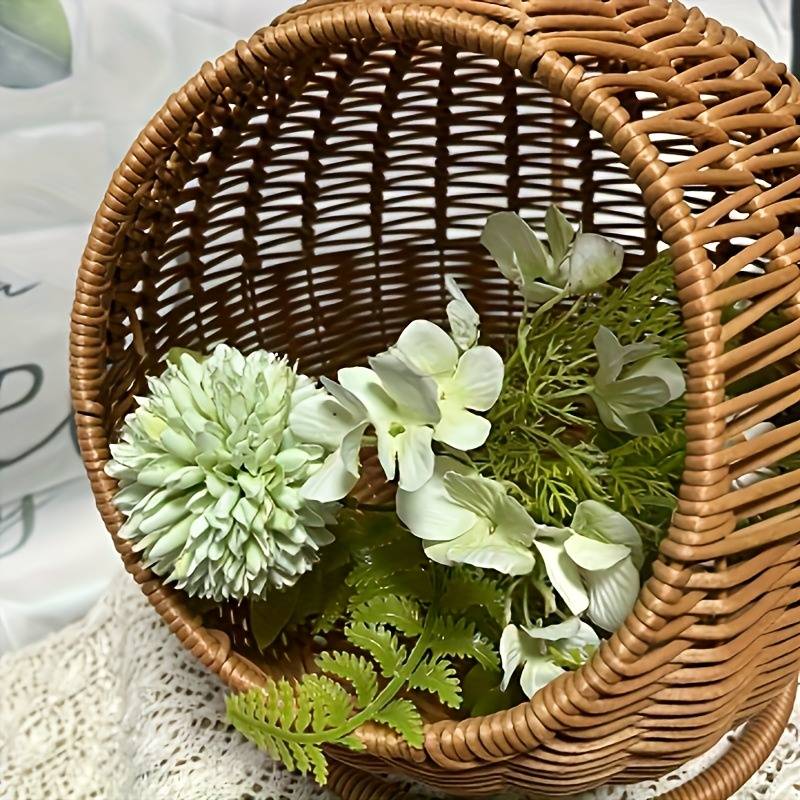Pet supplies color Rattan Hanging Basket