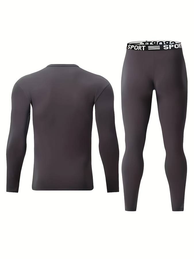 Thermal Underwear Color Blue Sizes