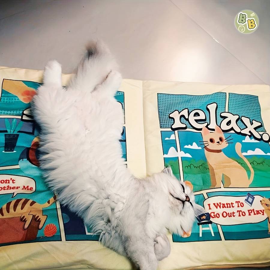 Pet supplies Style Cute Book Mat