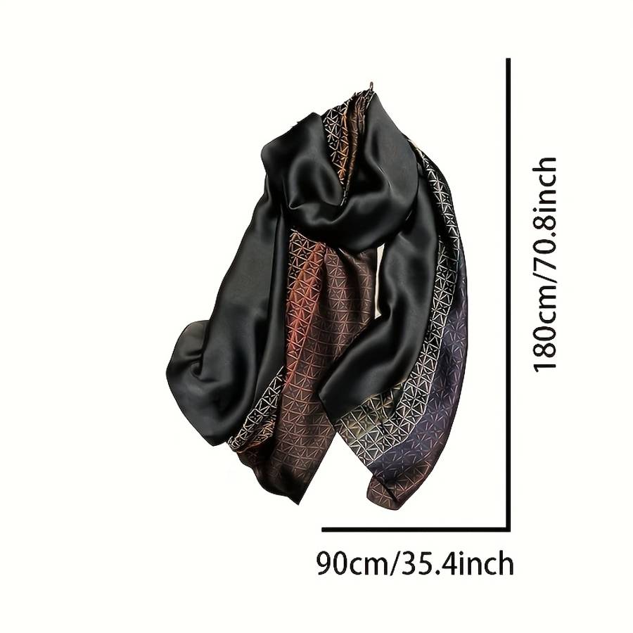 Scarf Color Black