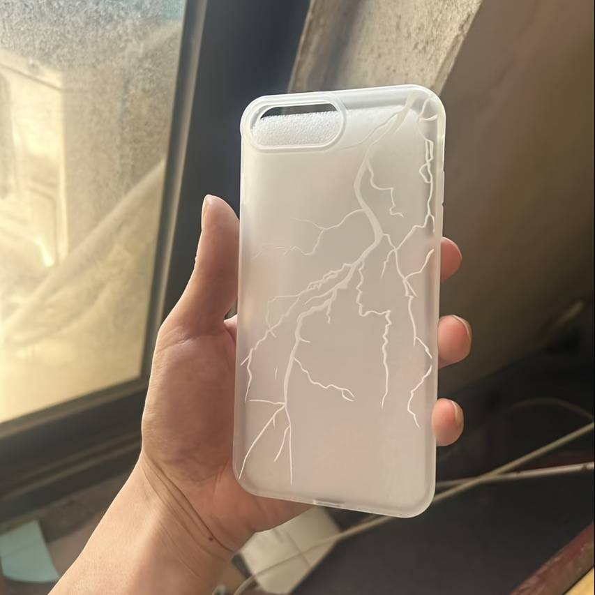 1Pc White For iPhone 16 Phone Case Phone Cover