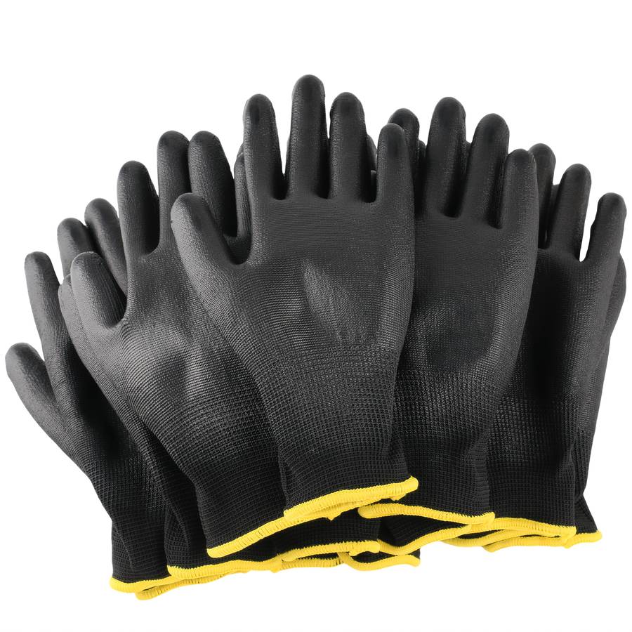 Work Gloves Color Black Size M