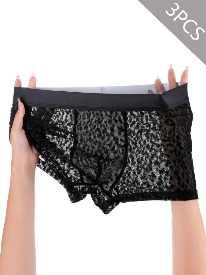 Mens Underwear Color 3Pcs Random Color Mixing Sizexxxl